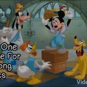 Mickey Donald Goofy The Three Musketeers All For One And One For All Lyrics