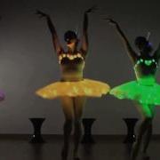 Led Ballerinas Modern Ballet Show