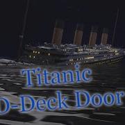 D Deck Sinking