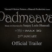 Padmaavat Official Trailer Ranveer Singh Shahid Kapoor Deepika