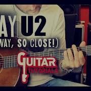 U2 Stay Guitar Tabs Cover