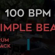 Drum Track 100 Bpm Simple Straight Beat