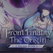 From Finality The Origin