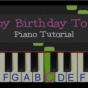 Happy Birthday Song Piano