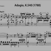 Mozart Adagio H Moll Kv 540