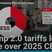 Trump Tariffs Loom Large Over 2025 Ces In Las Vegas France 24 English