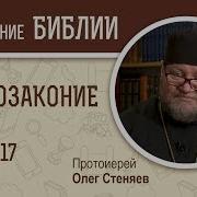 Второзаконие Стеняев Гл 17