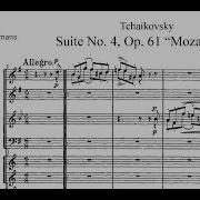 Orchestral Suite No 4 In G Major Op 61 Mozartiana I Gigue