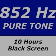 852 Hz Pure Tone