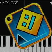 Synthesia Piano Tutorial Geometry Dash Stereo Madness