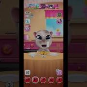 Говорящая Кошка Анжела Talking Angela Поздравляет Настю С Днем