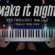 Bts Make It Right Piano