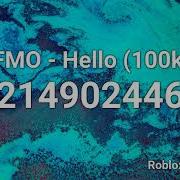 Hello Roblox Music Code