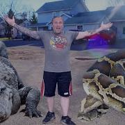 Meet My Giant Snake And Huge Pet Alligator Brian Barczyk