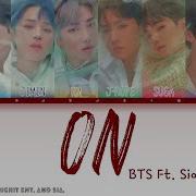 Bts Ë Í Ì Ë Ë On Feat Sia Lyrics