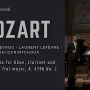 Mozart Divertimento K 439 B