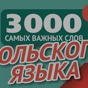 Польские Слова Часть 3 3000 Самых Важных Слов