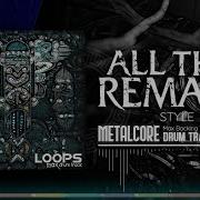 Metalcore Drum Track All That Remains Style