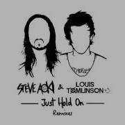 Steve Aoki Louis Tomlinson Just Hold On Dvbbs Remix Cover Art