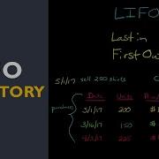 Lifo Method Of Stock