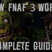 Fnaf 3 Nightmare