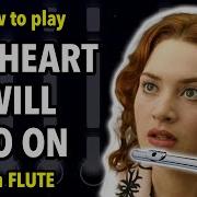 Titanic Theme My Heart Will Go On Flute Cover