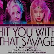 Blackpink Hit You With That Savage Lyrics