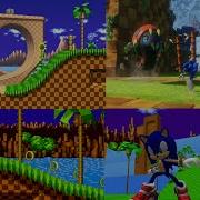 All Green Hill Zones In Sonic Games 1991 2017 Hd