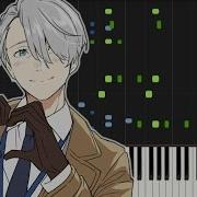 Yuri On Ice Ost Yuri On Ice Piano Tutorial