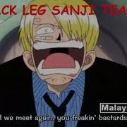 Sanji Goodbye