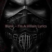 Blank I M A Villain