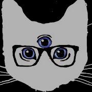 Minimal Techno Trippy Cat