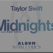 Taylor Swift Midnight Album