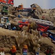 Lego Dam Breach Lego Trucks