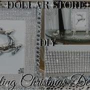 Diy Dollar Store Glam Christmas Decor Diy Home Decor Diy Wall Hanging