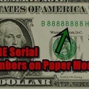 Rare Valuable 8 In A Row Serial Numbers On Dollar Bills Currency