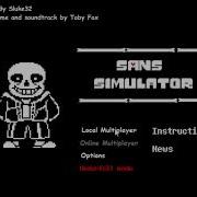 Sans Simulator Make Your Own Sans Battle