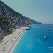 Best Beaches Egremni Beach Lefkada Greece Deep House Drone 4K Footage