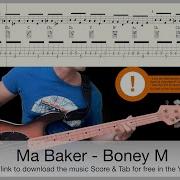 Boney M Ma Baker Tabs