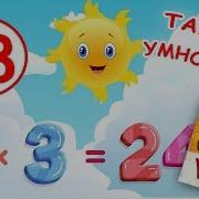 Таблица Умножения На 8 9