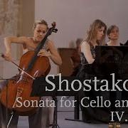 Dmitri Shostakovich Cello Sonata Iv Allegro