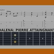 Pierre Attaignant Tordion La Magdalena Guitar