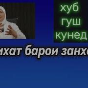 Насихат Ба Занхо