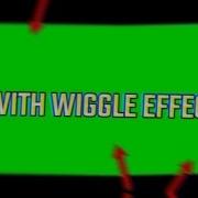 Wiggle Shake Cinemati Letterbox Greenscreen Effect