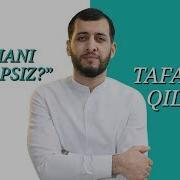 Nimani Kutyapsiz Tafakkur Qiling