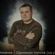 Дмитрий Романов Одинокая Тополя