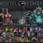 Mortal Kombat Deception Sony Playstation 2 Choose Your Fighter Music