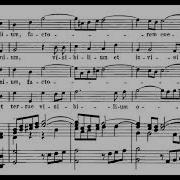 Mass In B Minor Bwv 232 Credo In Unum Deum Patrem Omnipotentem