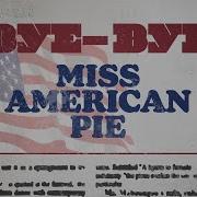 Don Mclean American Pie