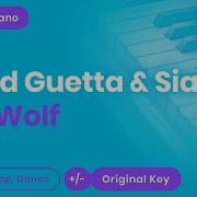 She Wolf Originally Performed By David Guetta Sia Piano Karaoke Version